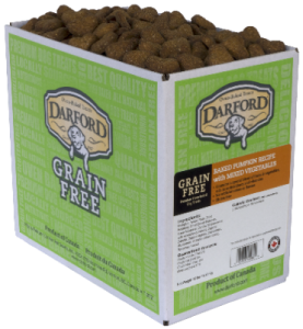 Darford Grain Free Pumpkin Heart Dog Treat 15lb by Pet Food Warehouse