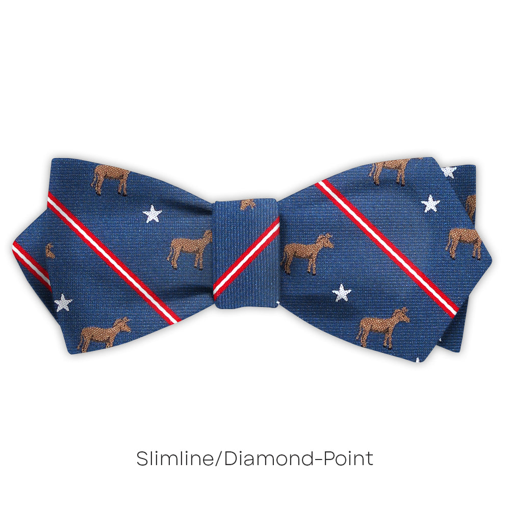 Democrat Blue - bow ties
