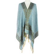 Denim/Gold Constantinople Pashmina