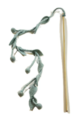 Dharma Dog Karma Cat Wool Eucalyptus Teaser Cat Toy