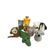 Dharma Dog Karma Cat Wool Zoo Animals Cat Toy Assorted Singles