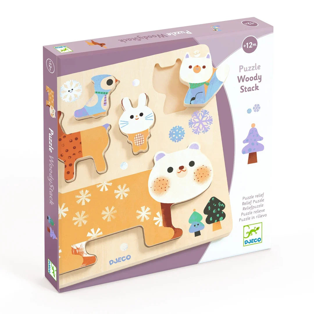 WoodyStack Wooden Puzzle