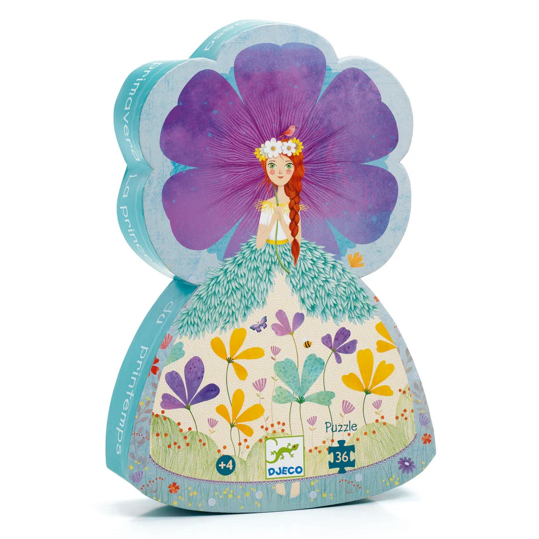 The Princess of Spring | 36pc Silhouette Jigsaw Puzzle