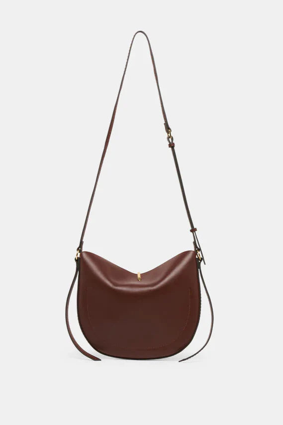 Dolce Vita Burano Crossbody – Brown Leather by Dear Lucy
