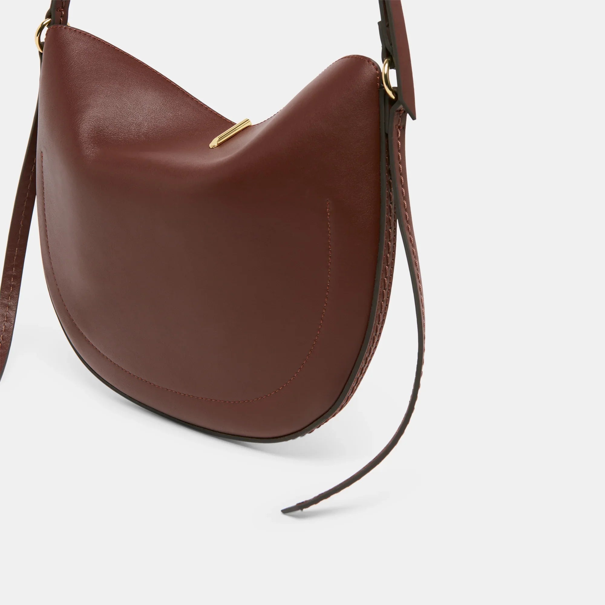 Dolce Vita Burano Crossbody – Brown Leather by Dear Lucy
