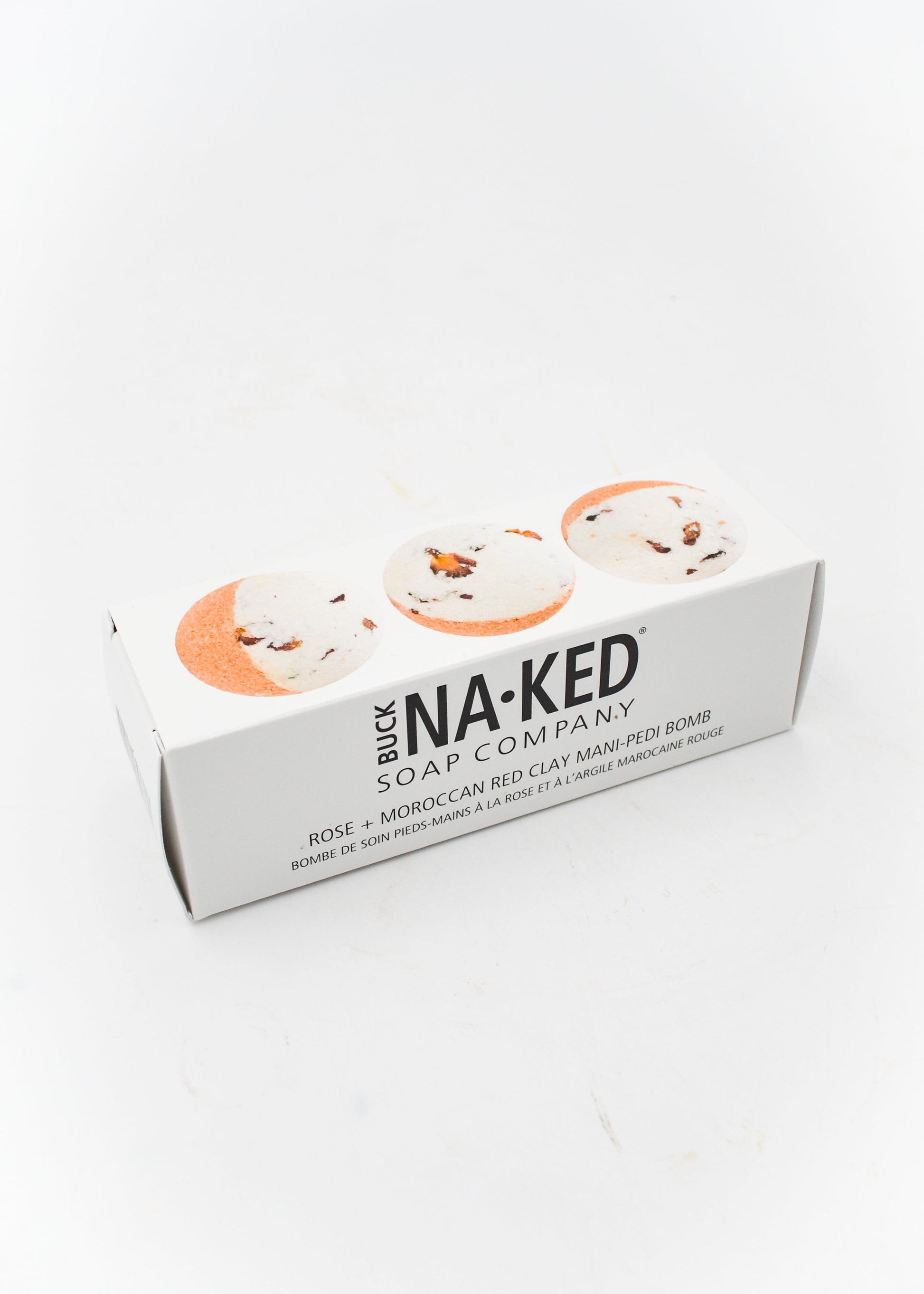 Rose + Moroccan Red Clay Mani-Pedi Bomb by Wild Lark