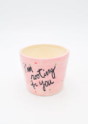 I'm Rooting For You Pink Pot