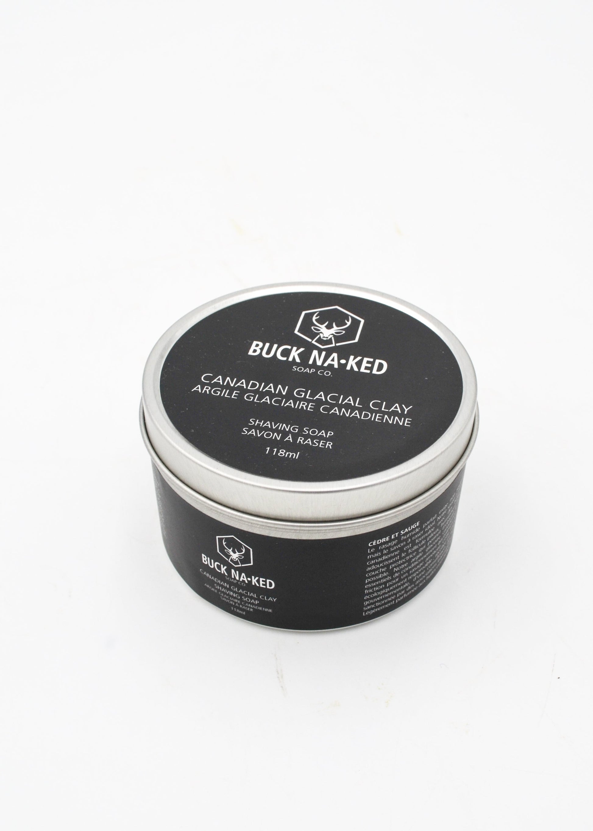 Canadian Glacial Clay Shaving Soap by Wild Lark