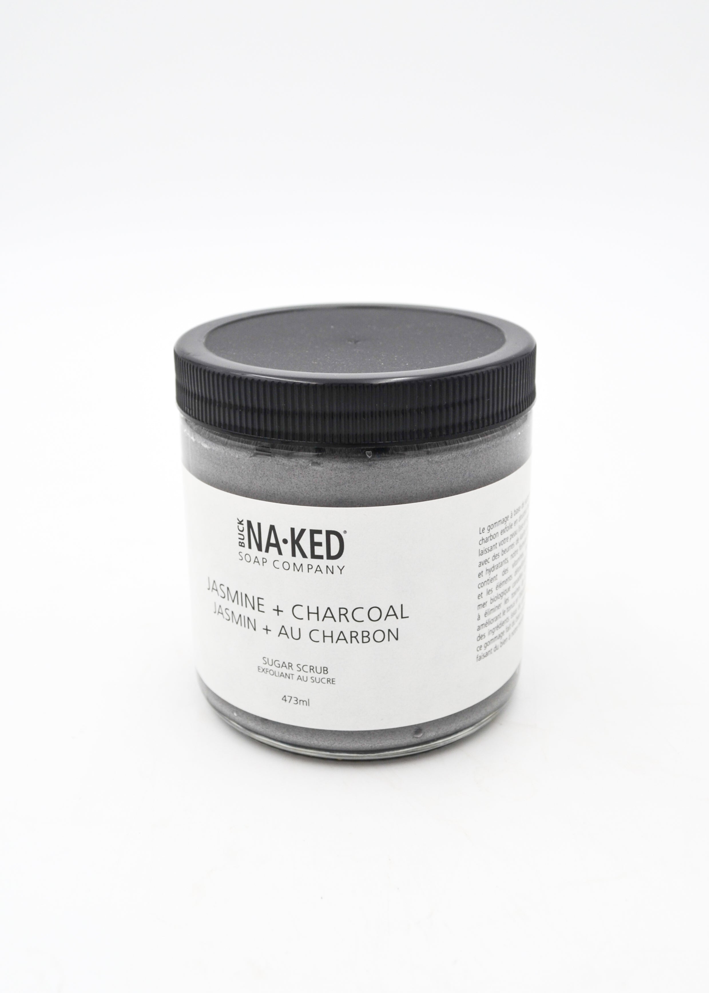 Jasmine + Charcoal Sugar Scrub by Wild Lark