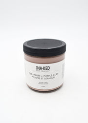 Geranium + Purple Clay Sugar Scrub by Wild Lark