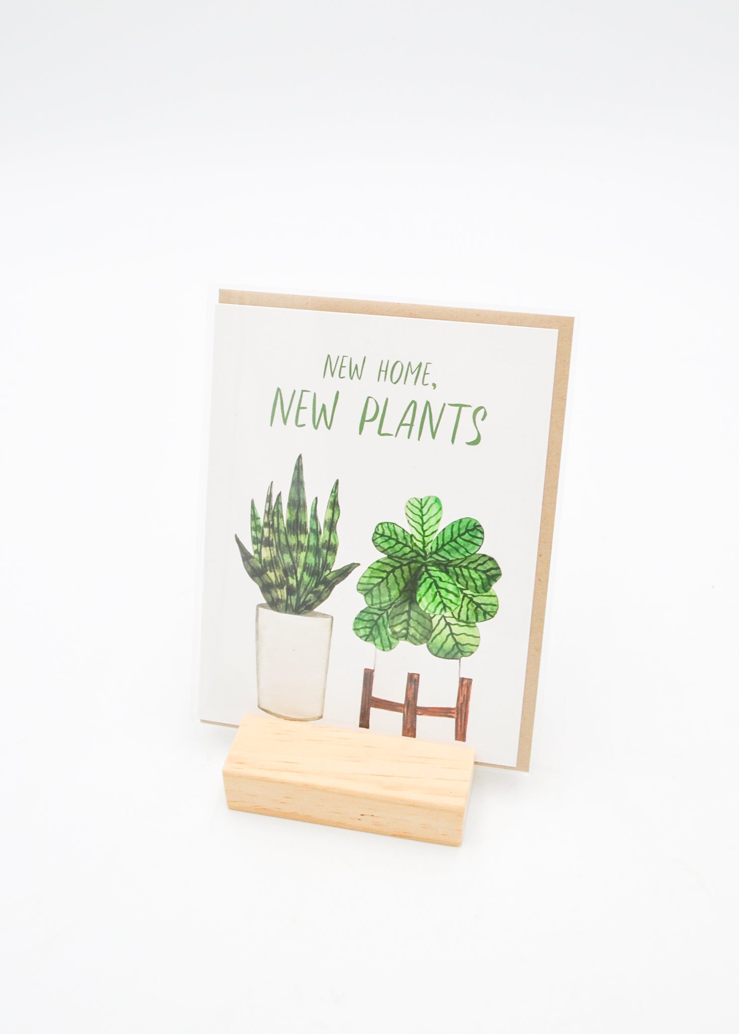 "New Home, New Plants" Card
