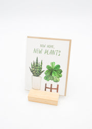 "New Home, New Plants" Card