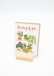 "Thinking Of You" Card - Plants