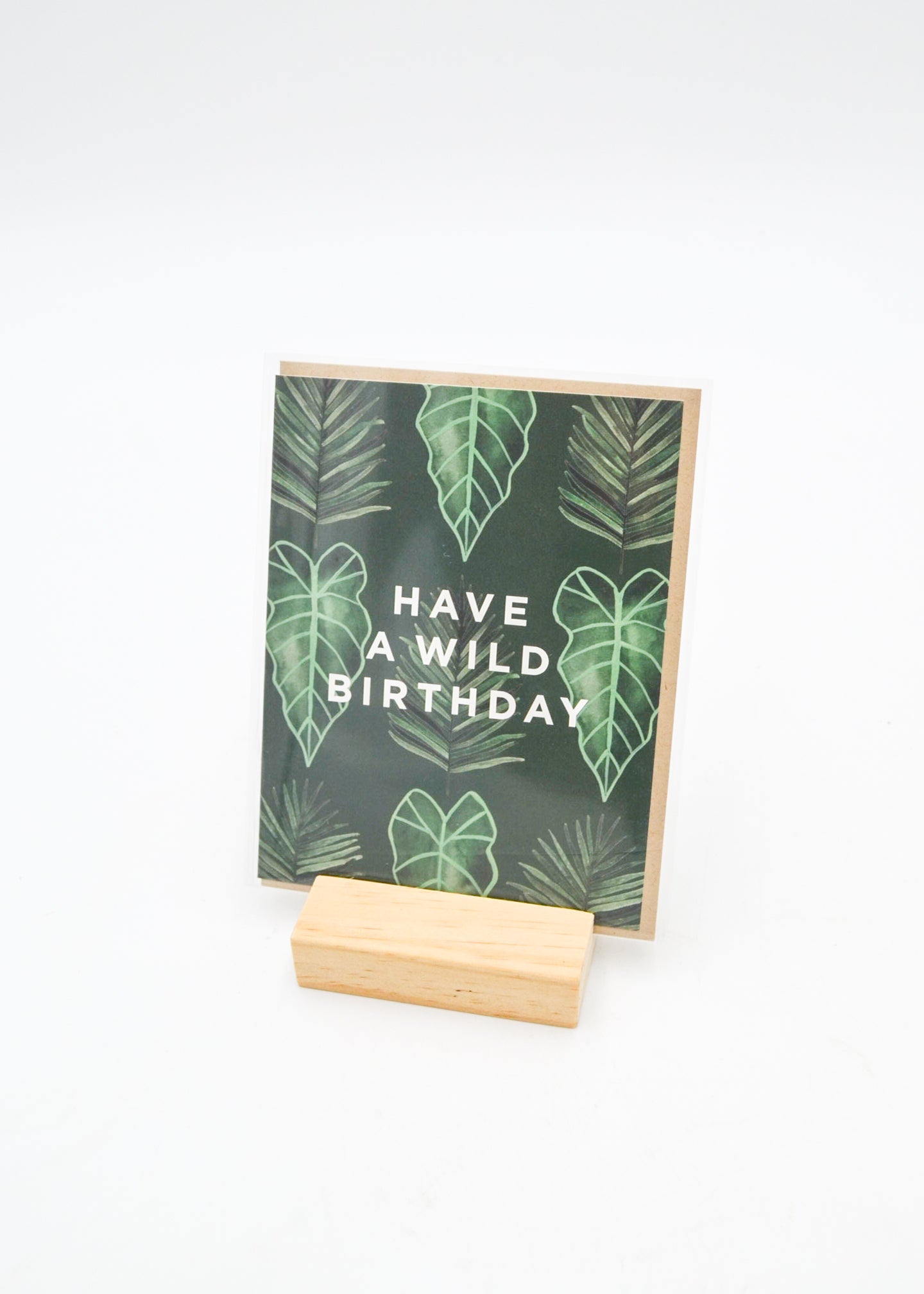"Have A Wild Birthday" Card - Plants
