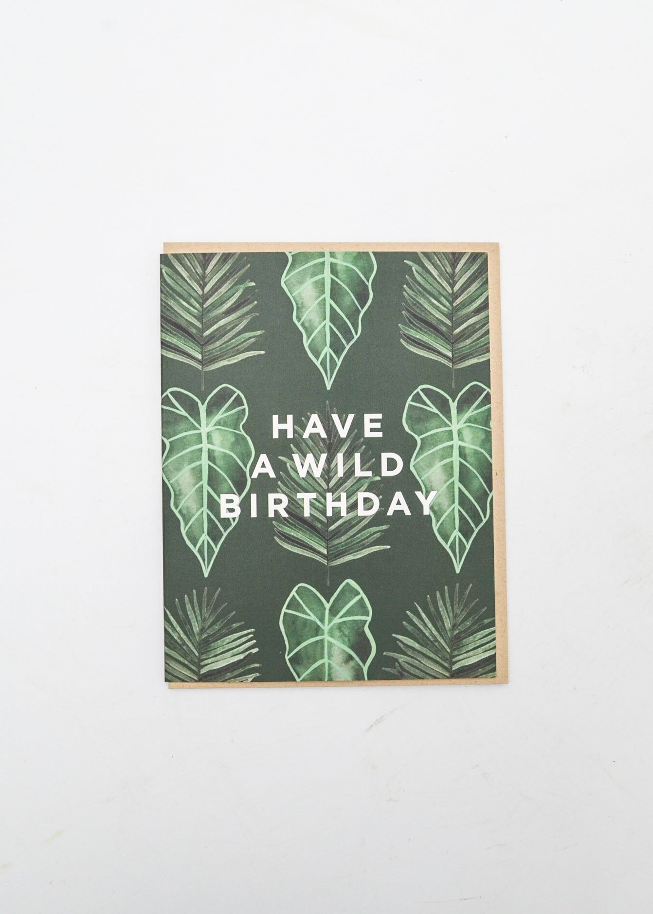 "Have A Wild Birthday" Card - Plants