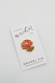 Poppy Enamel Lapel Pin