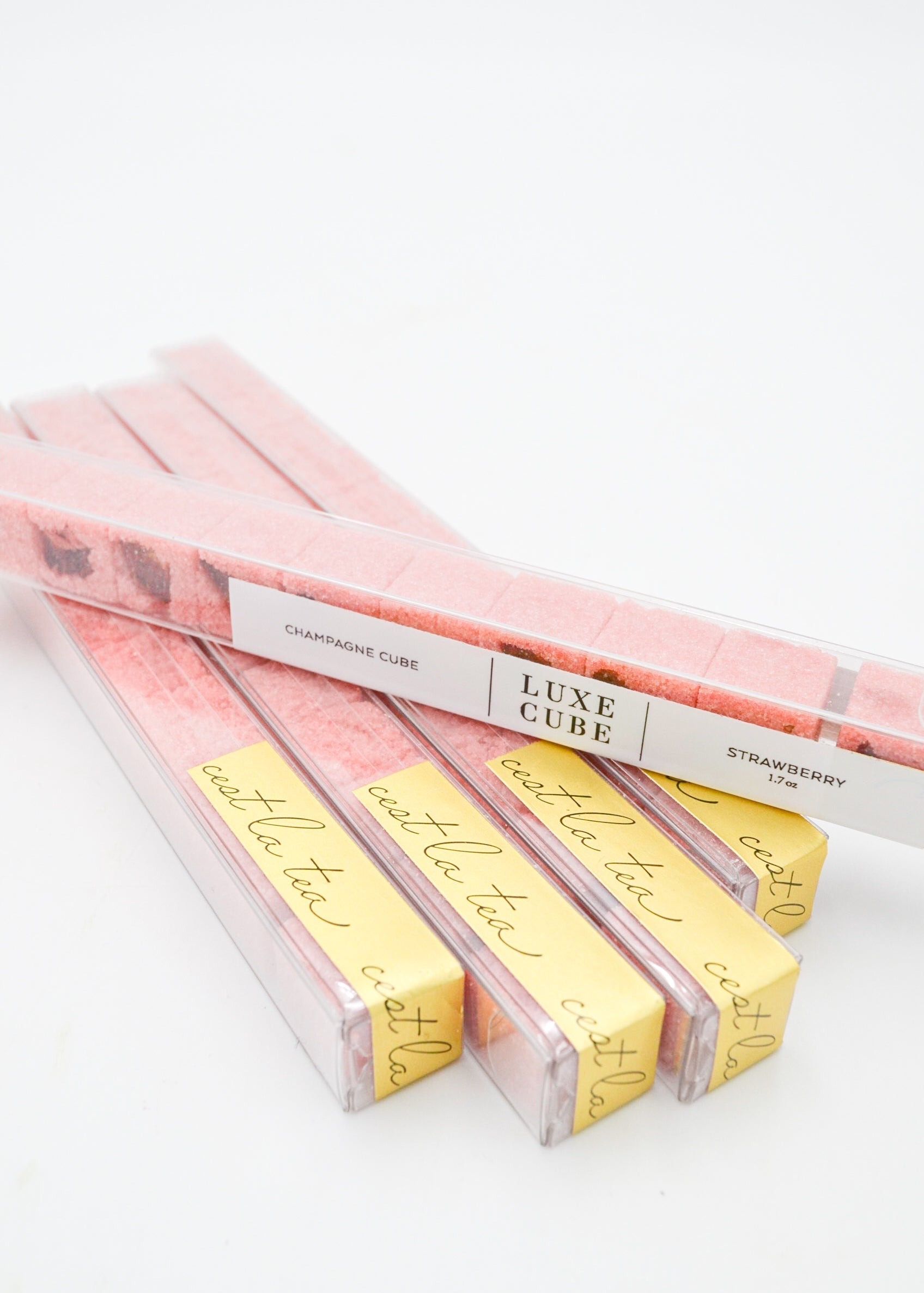 Strawberry Champaign Luxe Cubes