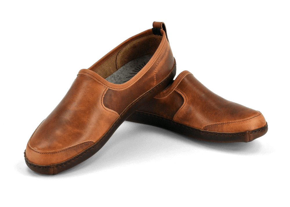 Vermont House Shoes®: Premium Horween Loafer in Cognac