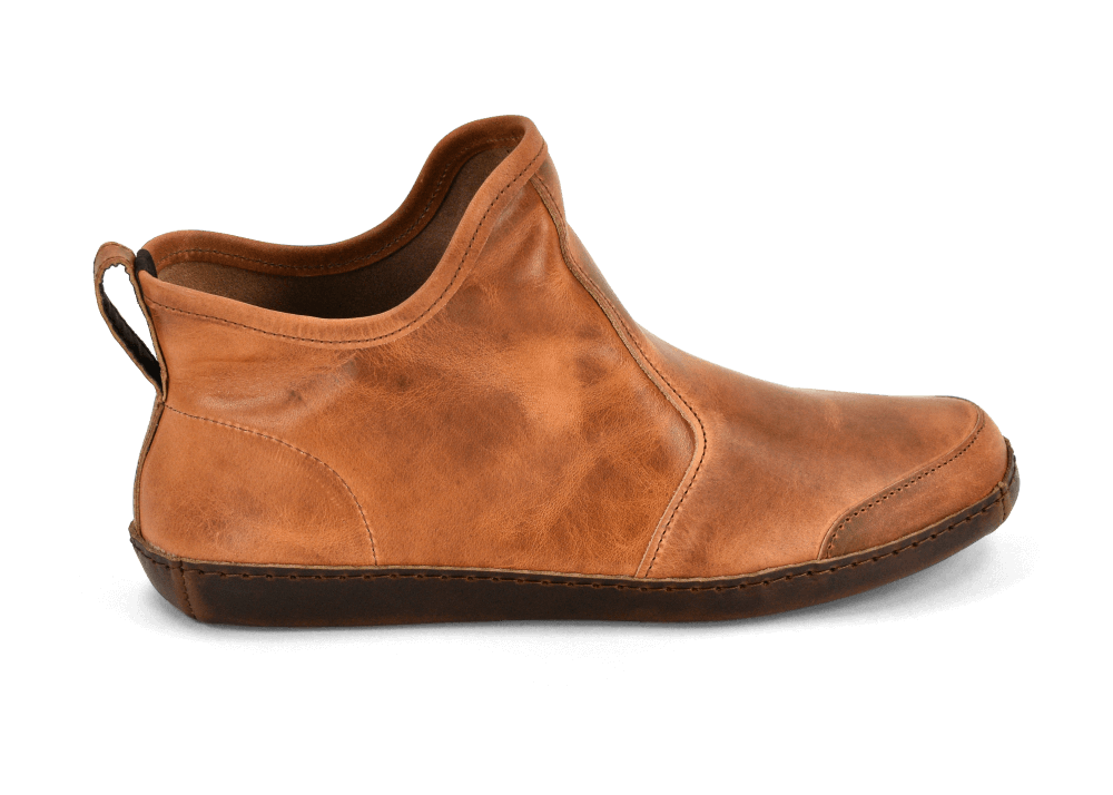 Vermont House Shoes®: Premium Horween Hi-Top in Cognac