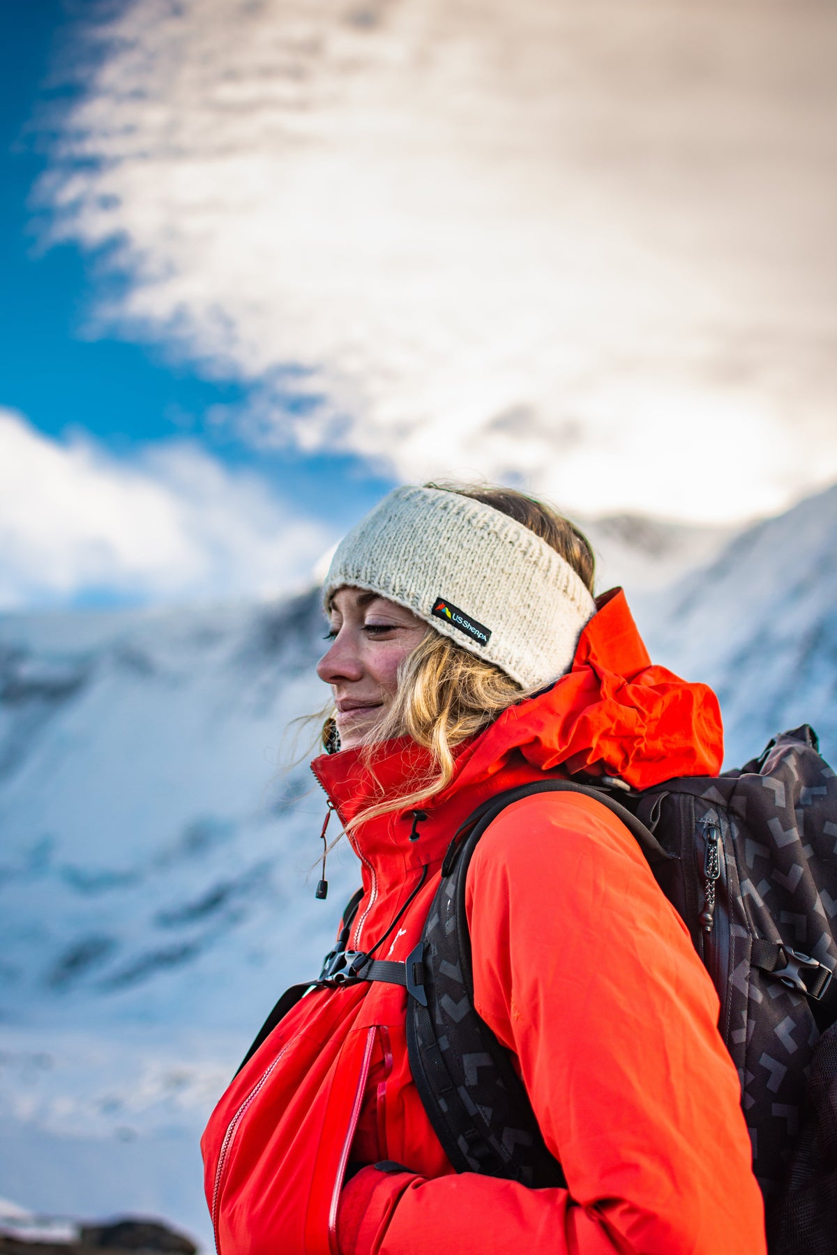 Dorjee Headband | Sky by US Sherpa