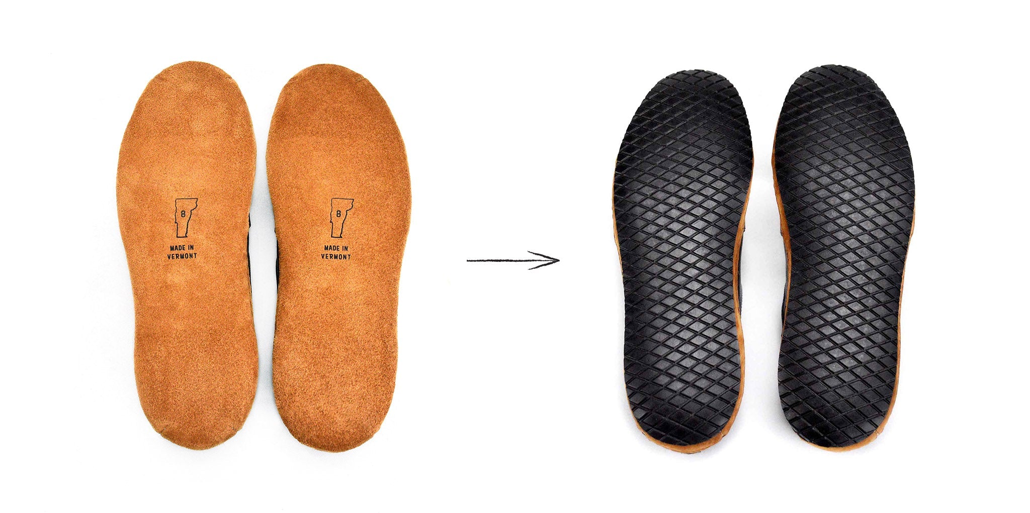 Rubber Soles for Vermont House Shoes®