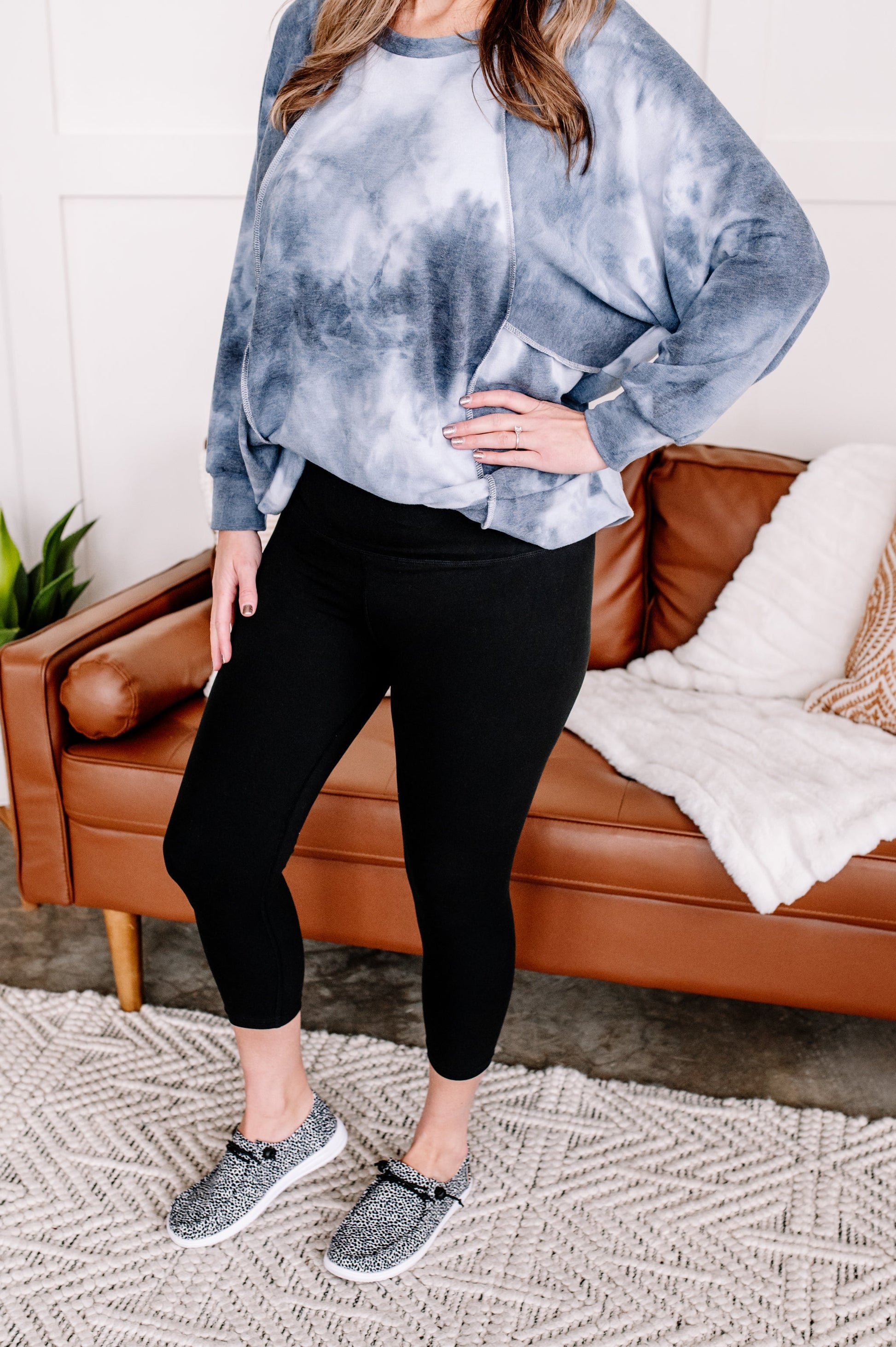 The Last Capri Leggings You'll Ever Need In Rich Black by SidePony Boutique