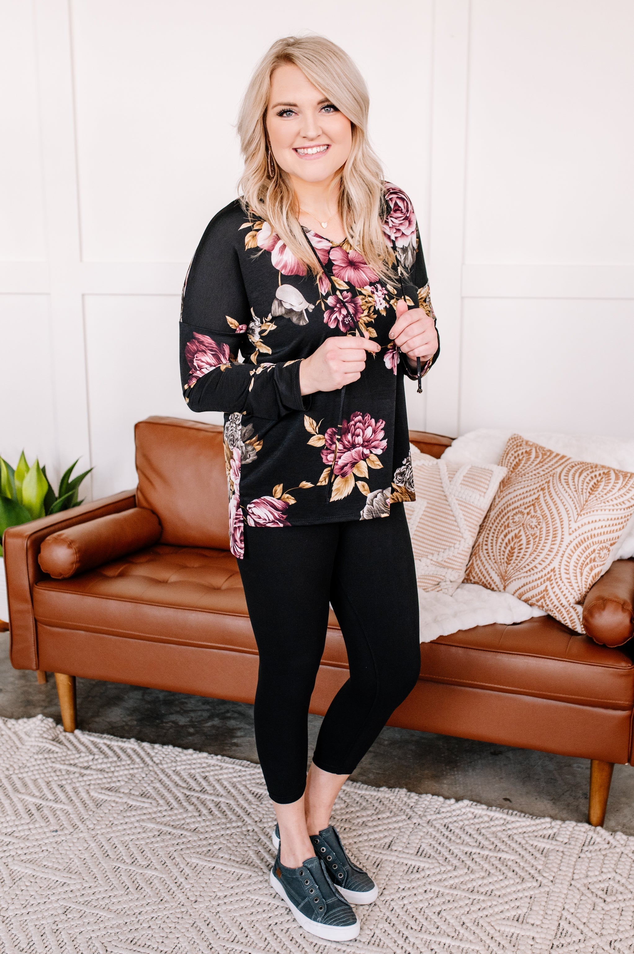 The Last Capri Leggings You'll Ever Need In Rich Black by SidePony Boutique