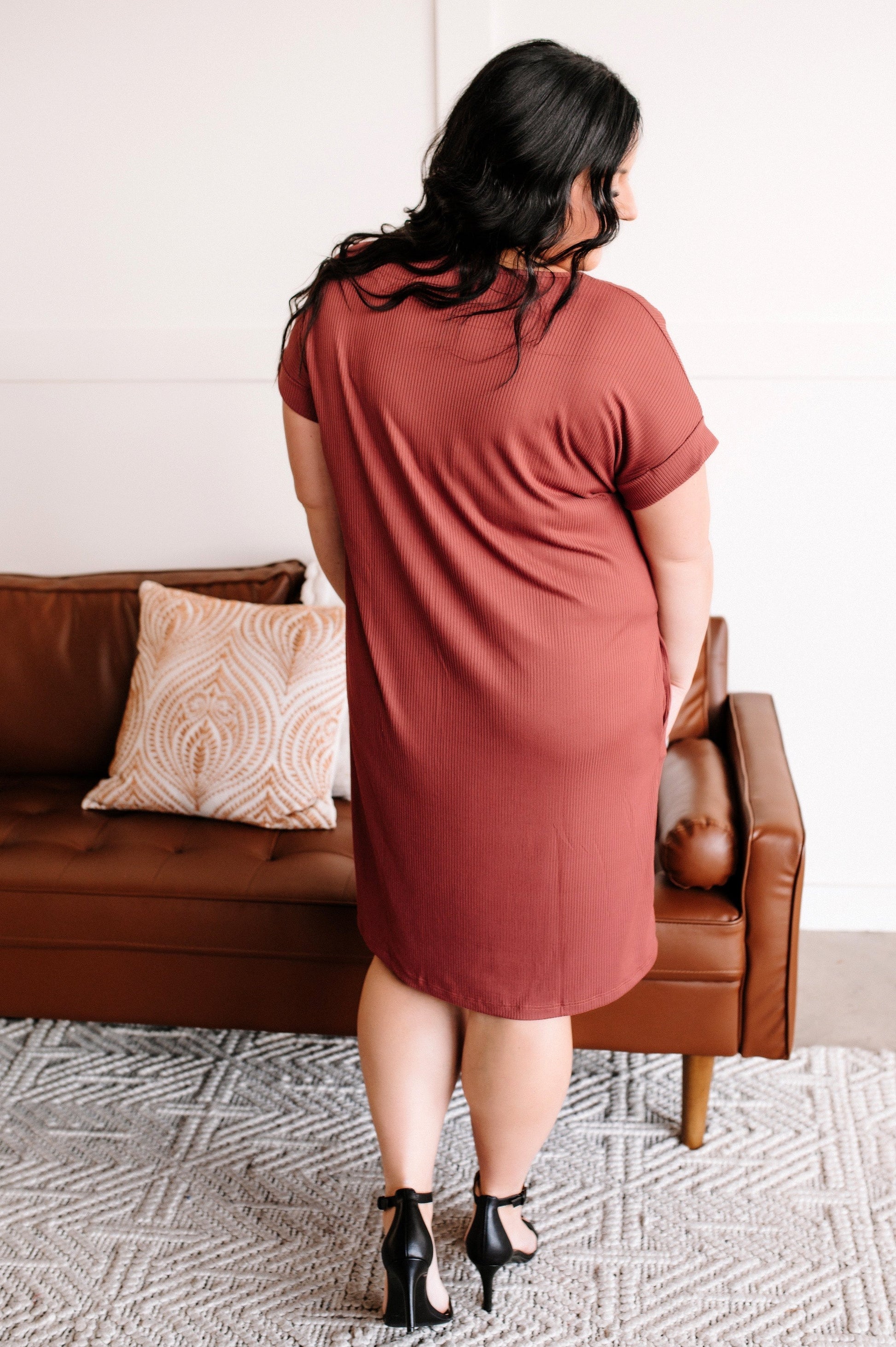 To The Occassion Dress In Rosewood by SidePony Boutique