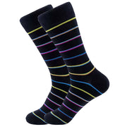 Dark Sky Stripes Men's Socks