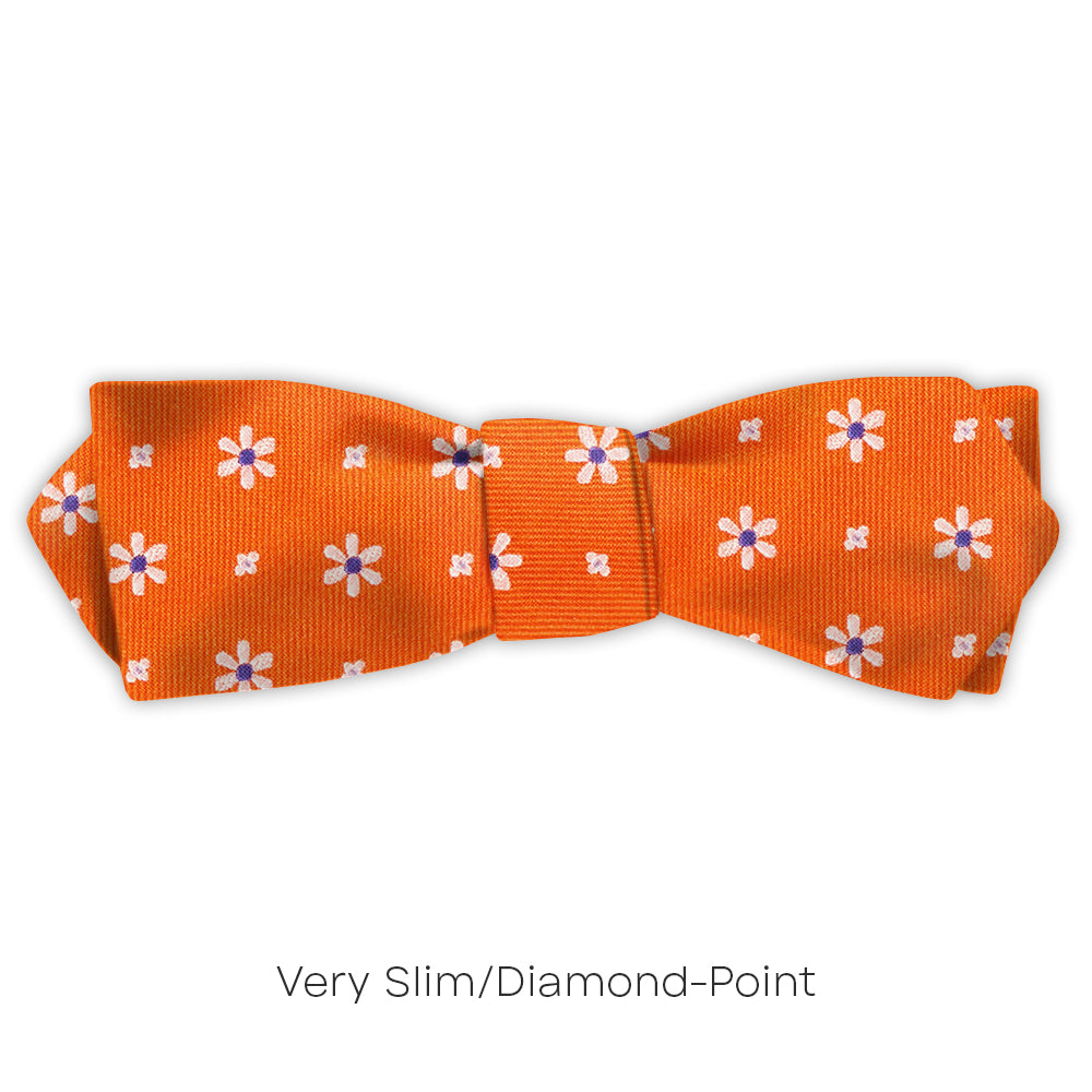 Daisy Springs Orange - bow ties
