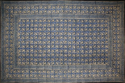 Tapestry Full Size Dabu Vine Blue by Homeportonline
