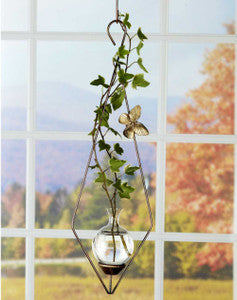 Diamond Hanging Vase