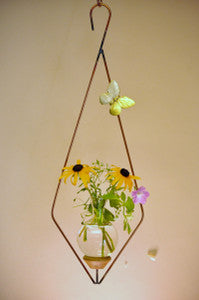 Diamond Hanging Vase