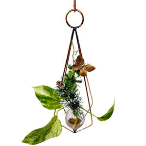 Dimensional Diamond Hanging Vase
