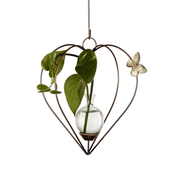 Dimensional Heart Hanging Vase