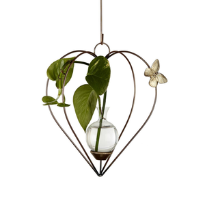 Dimensional Heart Hanging Vase