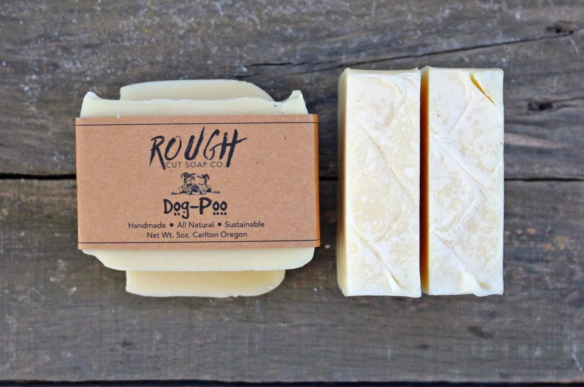 Dog-Poo - Rough Cut Soap Pet Shampoo Bar by Wild Lark