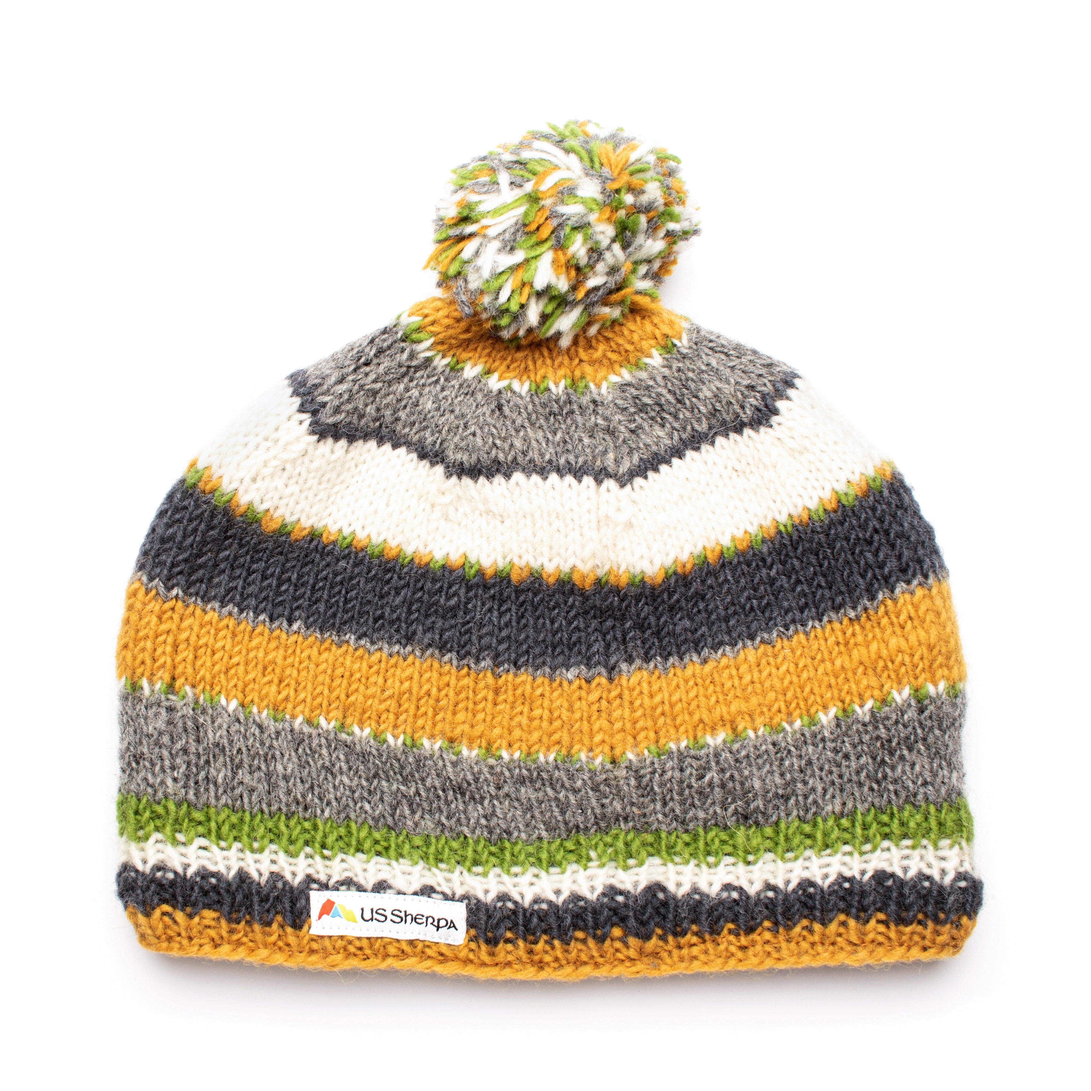 Dolpa Hat | Grey/Mustard by US Sherpa