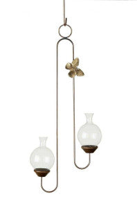 Double Hanging Vase Display