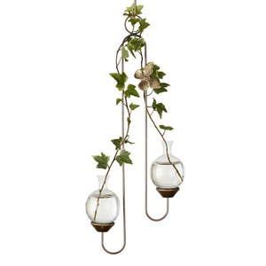 Double Hanging Vase Display
