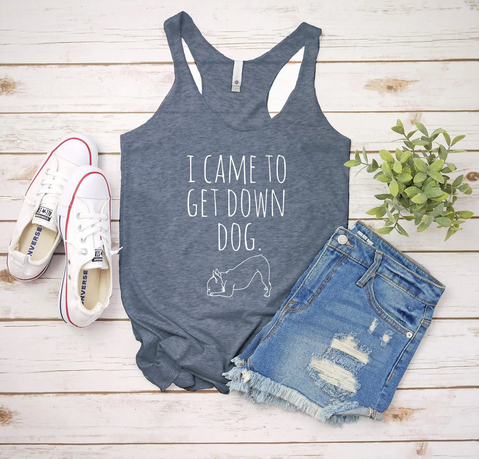 I Came to Get Down Dog Tank