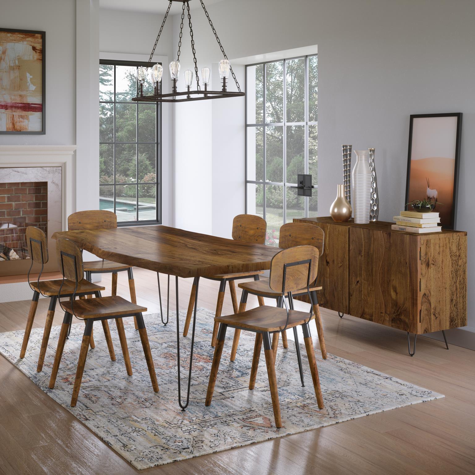 Natures Edge Light Chestnut Dining Chair by Homeportonline