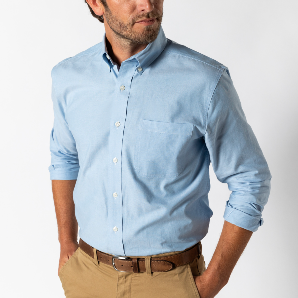 Duck Head Morris Solid Cotton Oxford Sport Shirt