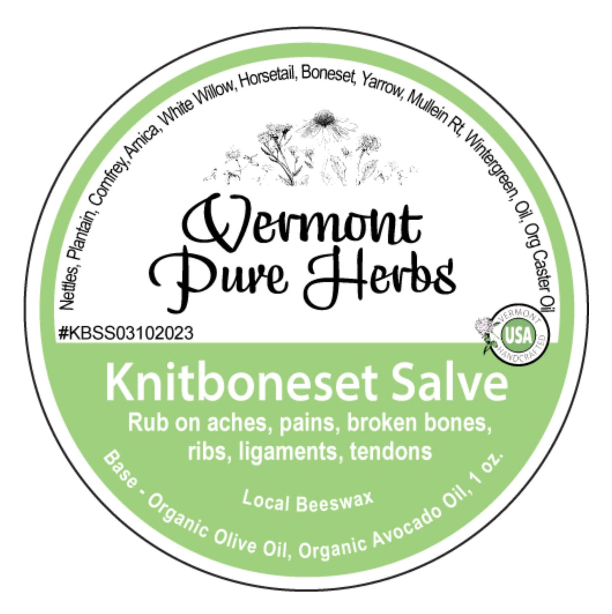 Knitboneset Salve