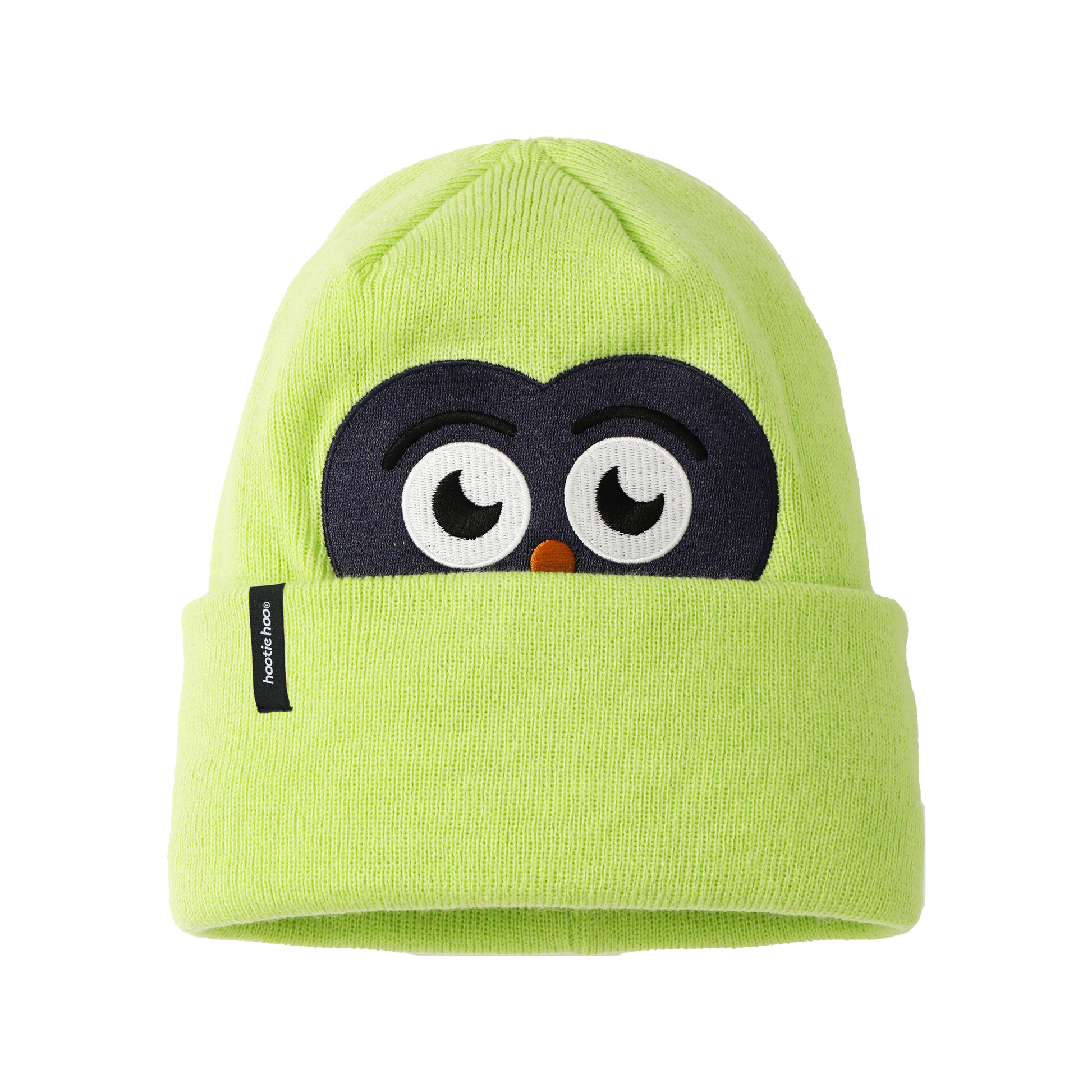 Kids Owlet Beanie - Lime by Hootie Hoo