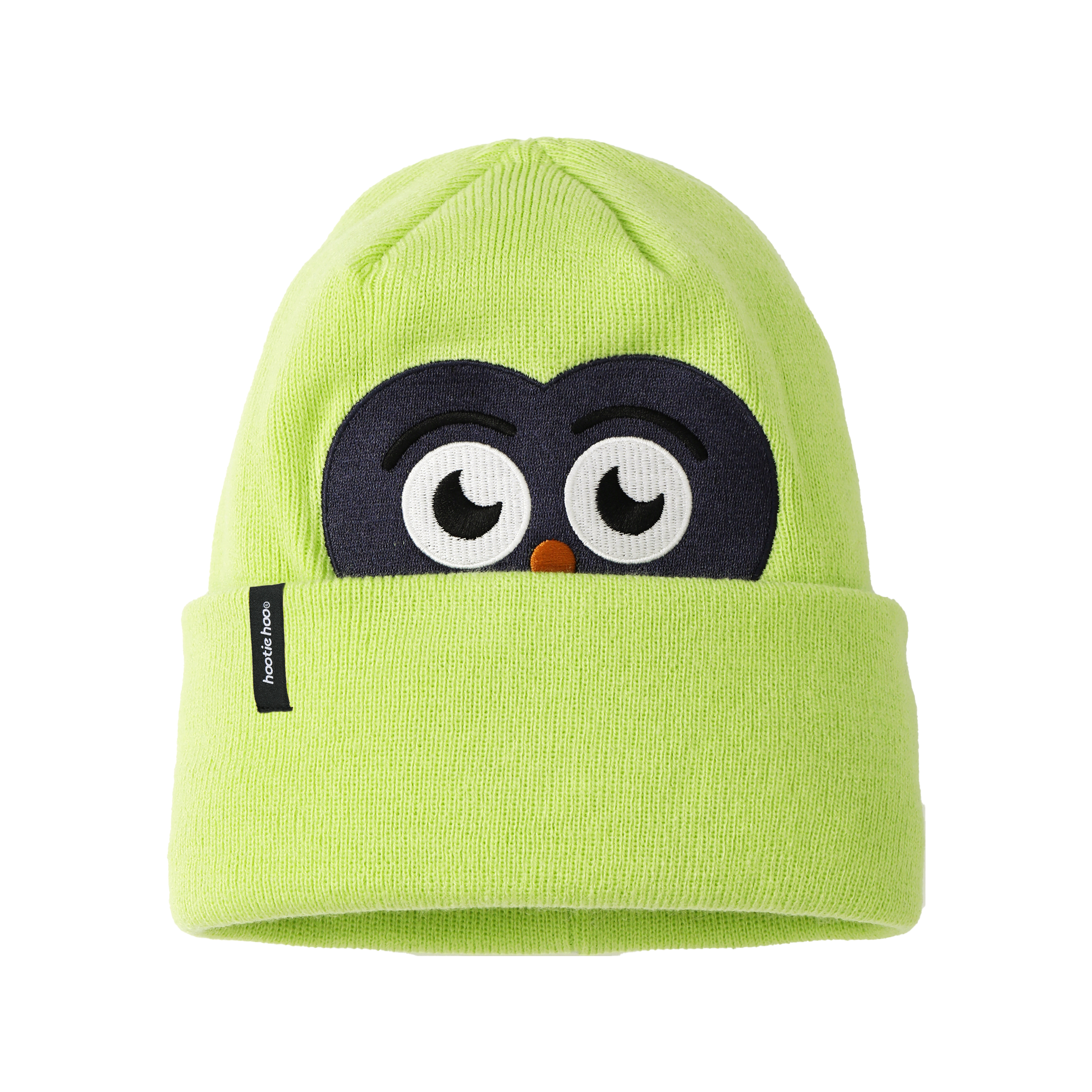 Kids Owlet Beanie - Lime by Hootie Hoo