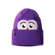 Kids Owlet Beanie - Grape by Hootie Hoo