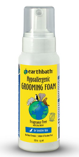 Earthbath Grooming Foam for Dogs 8oz