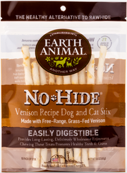 Earth Animal No Hide Twists Venision Small 10pk