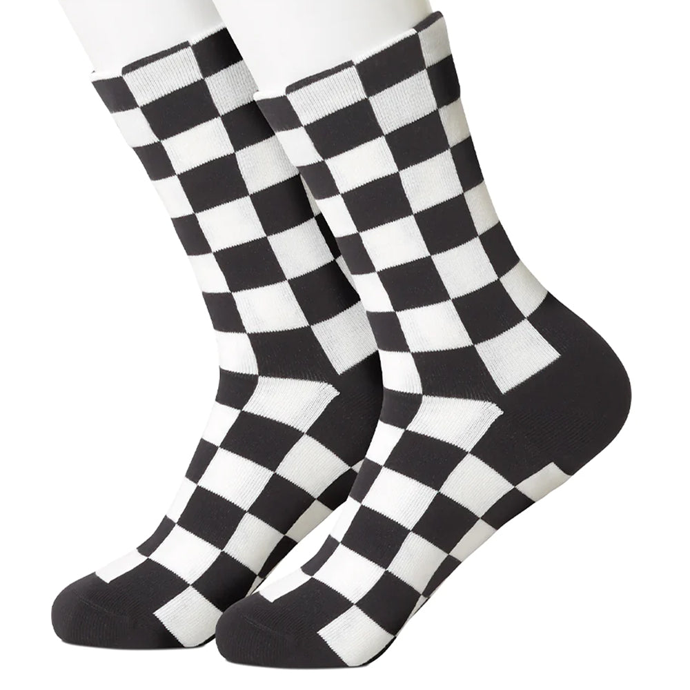 Emma Black & White Women's Socks